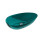 Umywalka nablatowa Neya Ocean Breeze + maskownica czarny mat Besco (UMN-60-OBB)