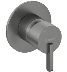 Bateria prysznicowa podtynkowa bez przełącznika natrysku titanium Silia Deante (BQS D44L)