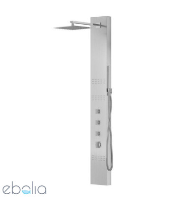 Panel prysznicowy stal z mieszaczem Neo Corsan (S060MSL)
