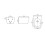Bidet Hera Rimless CeraStyle (015600-01)