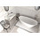 Wanna wolnostojąca biały połysk z marmuru 155 Sycylia Inbalia (BTFS00041C00G110I)