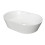 Umywalka nablatowa 45 z marmuru biały połysk Bahama Inbalia (BTFS00038C00G110I)