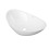 Umywalka nablatowa 50 z marmuru biały połysk Laguna Inbalia (WBOC00105C00G110I)