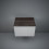 Blat meblowy 61x46 cm - moka walnut Rak-plano RAK Ceramics (PLASL06146MOK)