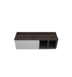 Blat meblowy 141x46 cm - moka walnut Rak-plano RAK Ceramics (PLASL14146MOK)