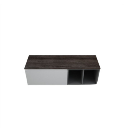 Blat meblowy 141x46 cm - moka walnut Rak-plano RAK Ceramics (PLASL14146MOK)
