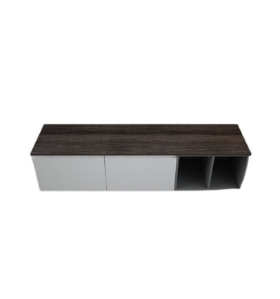 Blat meblowy rak-plano techwood 181x46 cm - moka walnut Rak-plano RAK Ceramics (PLASL18146MOK)
