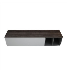 Blat meblowy 201x46 cm - moka walnut Rak-plano RAK Ceramics (PLASL20146MOK)