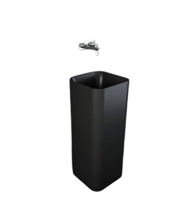 Umywalka wolnostojąca 36 cm czarny mat Petit Rak Ceramics (PETFS23600504A)