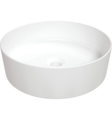 Umywalka ceramiczna nablatowa 40cm Round Deante (CGR 6U4S)