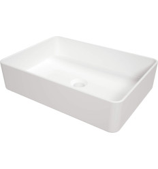 Umywalka ceramiczna nablatowa 50cm Square Deante (CGS 6U5S)