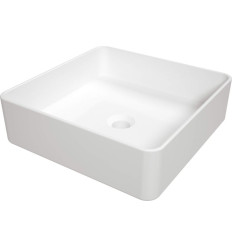 Umywalka ceramiczna nablatowa 40cm Square Deante (CGS 6U4S)