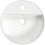 Umywalka ceramiczna nablatowa z wyspą na baterię 42cm Round Deante (CGR 6U4B)