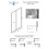 Parawan nawannowy 80 Ambition Premium 2 Besco (PAP-2S)