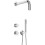 Zestaw prysznicowy podtynkowy z główką prysznicową Deante (NQS 09XK)
