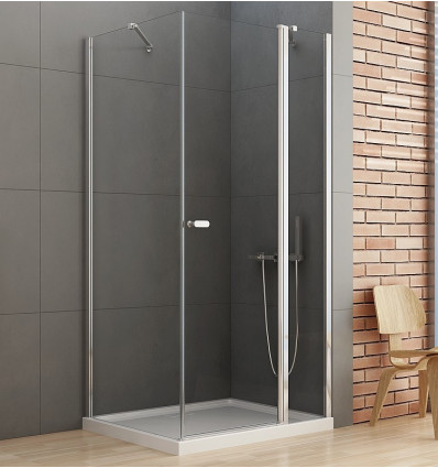 Kabina prysznicowa 100x80 New Soleo New Trendy (K-0397)