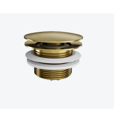 Korek klik-klak złoto szczotkowane do wanien wolnostojących Excellent (ARIN.3485.01GB)