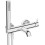 Bateria wannowa z zestawem prysznicowym chrom Silia Deante (BQS 011M)