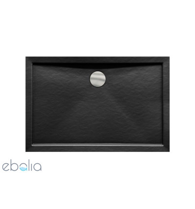 Brodzik prostokątny 100x80 Alpina Slimline Stone Effect Besco (BAA-108-PCN)