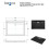 Brodzik prostokątny 100x80 Alpina Slimline Stone Effect Besco (BAA-108-PCN)