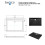 Brodzik prostokątny 100x80 Alpina Slimline Stone Effect Besco (BAA-108-PCN)