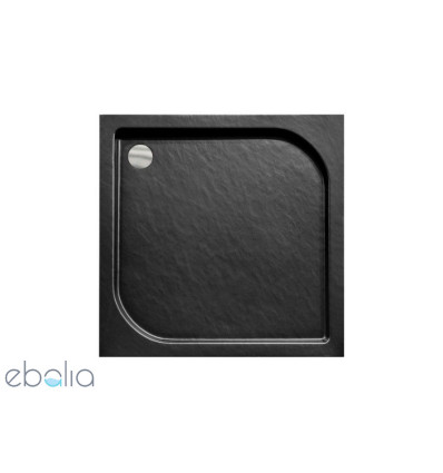 Brodzik kwadratowy Oskar 80 Stone Effect Besco (BAO-80-P-CN)