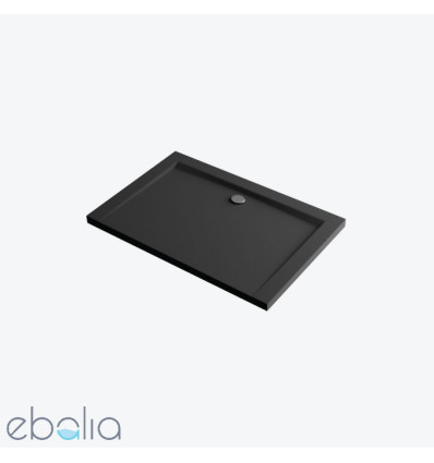 Brodzik prostokątny 90x80 Forma X czarny mat Excellent (BREX.1403.090.080.BLN)