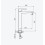 Bateria umywalkowa wysoka Czarny Soft Clever 2.0 Excellent (AREX.4102BS)