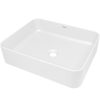 Umywalka granitowa nablatowa 50cm Temisto Deante (CQT AU5S)