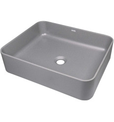 Umywalka granitowa nablatowa 50cm Temisto Deante (CQT SU5S)