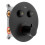 Zestaw natryskowy podtynkowy termostat czarny Lungo Rea (REA-P8549)