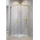 Kabina prysznicowa 80x80 Idea 8 Brushed Gold KDD Radaway (10370080-99-01L + 10370080-99-01R)