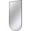 Lustro wiszące w ramie 50 titanium Silia Deante (ADI D851)
