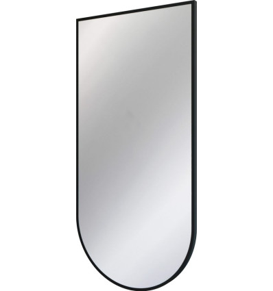 Lustro wiszące w ramie 50 czarny mat Silia Deante (ADI N851)