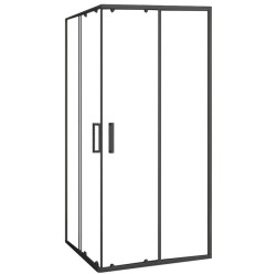 Kabina prysznicowa 80x80 City Black Rea (REA-K6448)