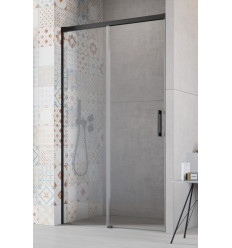 Drzwi prysznicowe 130 Lewe Idea 8 Black DWJ Radaway (10330670-54-01L + 10350603-01-01)