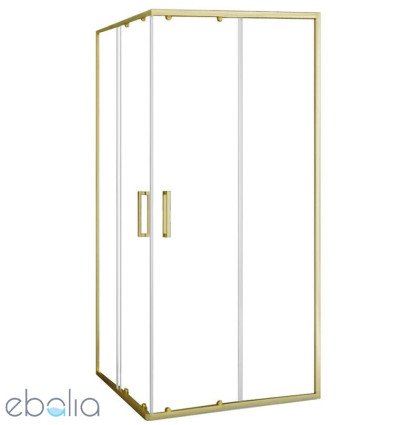 Kabina prysznicowa 80x80 City Gold Brush Rea (REA-K6444)