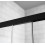 Drzwi prysznicowe 100 Prawe Idea 8 Black DWJ Radaway (10330520-54-01R + 10350453-01-01)