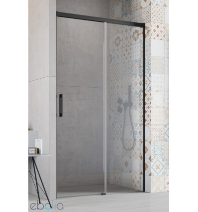 Drzwi prysznicowe 150 Prawa Idea 8 Black DWJ Radaway (10330770-54-01R + 10350703-01-01)