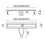 Odpływ liniowy 60 Neox Superflow nikiel szczotkowany Rea (REA-G2705)