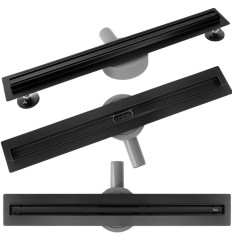 Odpływ liniowy 60 Neox Slim Pro czarny Rea (REA-G2700)