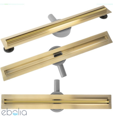 Odpływ liniowy 60 Neox Slim Pro złoty Rea (REA-G2717)
