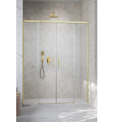 Drzwi prysznicowe 160 Idea 8 Brushed Gold DWD Radaway (10380435-99-01 + 10390368-01-01)