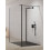 Kabina walk-in 90x100x50x200 New Modus Black New Trendy (EXK-5590/EXK-5598/EXK-5571)
