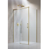 Kabina prysznicowa 100x70 Idea Brushed Gold KDJ Radaway (387040-99-01L + 387048-99-01R))