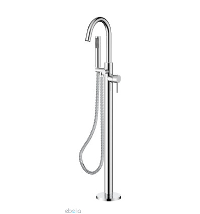 Bateria wannowa wolnostrojąca Veo II chrom Besco (BW-VII-CH)