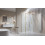 Kabina prysznicowa 100x70 Idea Brushed Gold KDJ Radaway (387040-99-01R + 387048-99-01L)