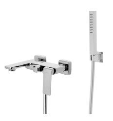 Zestaw wannowo prysznicowy chrom Trino Corsan (CMZ056CH)
