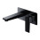 Bateria umywalkowa podtynkowa czarny mat Parma Omnires (PM7415BL)