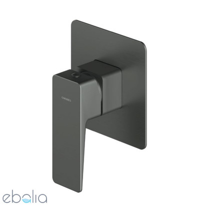 Bateria prysznicowa 1-wyjściowa podtynkowa Parma grafit Omnires (PM7445GR)
